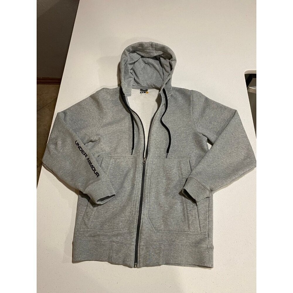Men’s Loose Fit Under Armour Zip-Up Hoodie Size Small